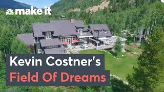 Inside Kevin Costners 250000 Per Week Aspen Estate [upl. by Adnole]