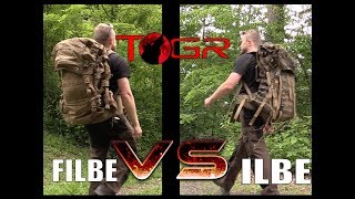 Which is the most Comfortable FILBE vs ILBE Military Rucksacks  Versus Ep2 [upl. by Timothee]