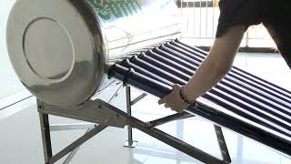 Brief Introduction of Nonpressure Solar Water Heater [upl. by Nairbo]