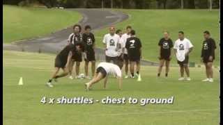 NZRL Fundamentals  Conditioning Drills [upl. by Curry]