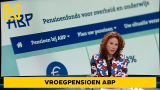 ABP Vroegpensioen stopt eerder door pensioenakkoord [upl. by Atibat]