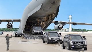 How the US is Transporting the Worlds Most Secure President Convoy [upl. by Strade193]