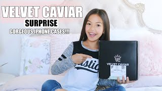 SURPRISE VELVET CAVIAR UNBOXING [upl. by Haiacim984]