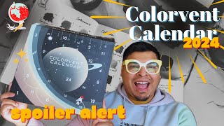 Colorvent Calendar 2024  Inkvent Calendar Colorverse Edition  Spoiler Video Swatching all 24 inks [upl. by Attener]