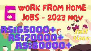 Work from home jobs Sri Lanka  2023 November [upl. by Mailliw]