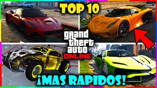 TOP 10 Los COCHES MAS RAPIDOS de GTA 5 Online 2024  Los AUTOS MAS RAPIDOS de GTA ONLINE [upl. by Graf]