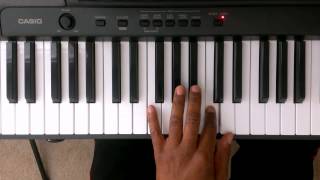 quotDquot Minor Scale On Piano  Piano Scale Lessons Right and Left hand [upl. by Rahr]