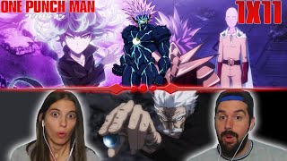 ¡BOROS DESATADO  REACCIÓN 1X11 ONE PUNCH MAN [upl. by Nhguavad]