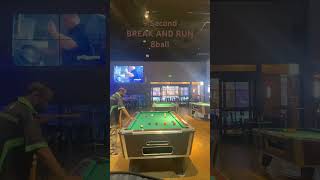 9 Second Break and Run FASTEST BREAK AND RUN IN HISTORY BY YUNG JAMES THE WIZARD billiards [upl. by Nibaj]