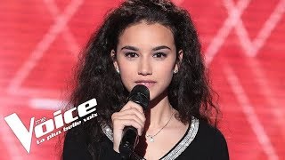 Yves Montand  Les feuilles mortes  Lilya  The Voice France 2018  Blind Audition [upl. by Ttegirb]