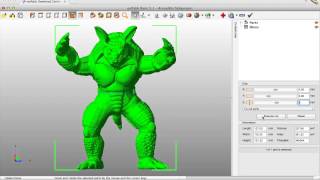 How to cutsplit an STL mesh into multiple parts by a plane [upl. by Matless]