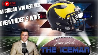 Michigan Wolverines 2024 Regular Season Wins Total Free Pick and Prediction [upl. by Kaleb]