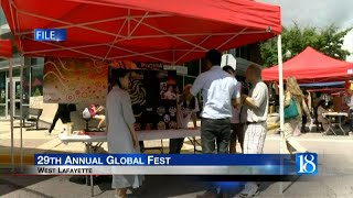 29th annual West Lafayette Global Fest [upl. by Assilak]