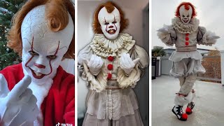 Twisted Pennywise TIKTOK Cosplay IRL Compilation 🎈 Best of Michael Taeza twistedpennywise [upl. by Ashly]