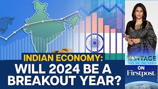 2024 Outlook Indias Economy Poised for Growth Despite Global Hurdles  Vantage with Palki Sharma [upl. by Fotina]