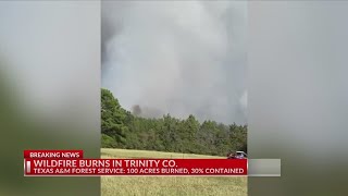 Sheriff says Trinity County fire grew to 4050 acres residents asked to prepare for evacuation [upl. by Lubbi481]