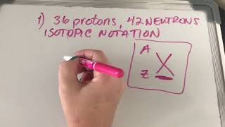 10  Chem 100  Chapter 2  Review Atomic Structure Electron Configuration Part 1 [upl. by Hoover]