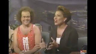 Richard Simmons and Rolonda Watts on Tonight Show with Jay Leno [upl. by Lalittah]