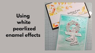 ways to use pearlized enamel effects [upl. by Ferrel]