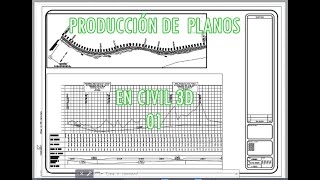 Creación de Planos Planta  Perfil Carretera 1ra Forma Plan production 02 [upl. by Sairahcaz]