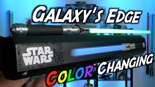 New Jedi Survivor Galaxys Edge Legacy Lightsaber from Disney Parks [upl. by Balcer]