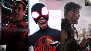 Marvel TikTok Edits  Vol 23 [upl. by Faye]