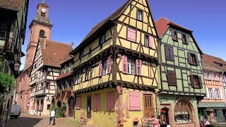 4K Riquewihr France Alsace Elsass videoturystaeu [upl. by Aiello563]