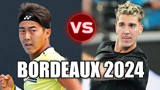 Thanasi Kokkinakis vs Rinky Hijikata BORDEAUX 2024 Highlights [upl. by Dena]