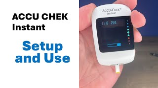 ACCU CHEK Instant how to setup and use [upl. by Gareth]