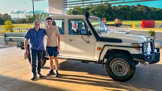 Taking Delivery of My New 2023 79 Series Landcruiser  First Drive and Initial Thoughts [upl. by Christabel]