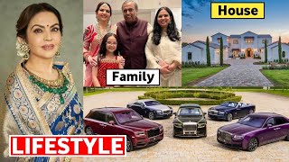 Nita Ambani Lifestyle 2024 Age Income House Cars Family Jet Collection Biography amp Net Worth [upl. by Tiram]