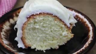 Pound Cake with a Cream Cheese Frosting [upl. by Quinton]