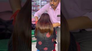 Nanoplastia hair treatmentyoutubeshorts unisexsaloon haircare youtube trending [upl. by Otho327]