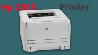 Hp laserjet 2055 printer paper jam and basic cleaning and restoration [upl. by Enia]