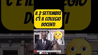 Il 2 settembre cè il collegio docenti ironia scuola settembre prof [upl. by Mellette110]