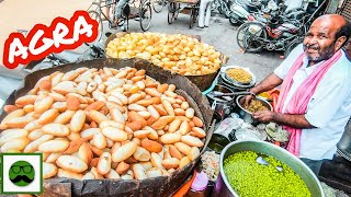 Kinari Bazaar Street Food  CHORI Caught on Camera  Agra With Veggiepaaji [upl. by Lilahk]