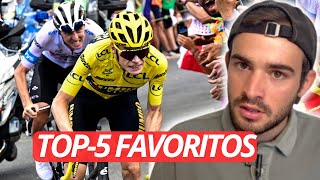 Los 5 FAVORITOS para el TOUR DE FRANCIA 2024 [upl. by Emoreg]