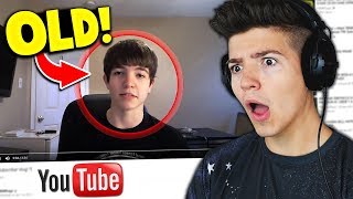 REACTING TO OLD VIDEOS cringe warning PrestonPlayz amp TBNRfrags [upl. by Nrevel]