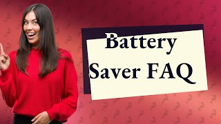 Is it OK to turn on battery saver all the time [upl. by Little55]