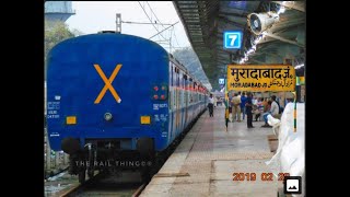 Moradabad Railway Station Clear Train Announcement  मुरादाबाद रेल स्टेशन का साफ ट्रेन अनाउंसमेंट। [upl. by Ramas]