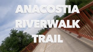 Anacostia Riverfront Trail  Washington DC to Bladensburg MD [upl. by Mchale]