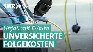 EAutos Versicherungsabzocke nach dem Unfall  Marktcheck SWR [upl. by Eedyaj]