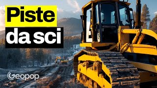 Le piste da sci non sono naturali ecco come vengono costruite [upl. by Artemisa]