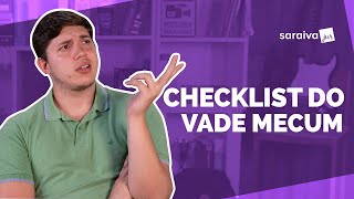 Checklist para escolher o seu Vade Mecum [upl. by Neelyam287]