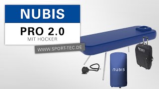 NUBIS Aufblasbare Massageliege Pro 20 inkl Hocker [upl. by Papagena169]