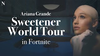 Trailer Oficial Sweetener World Tour no Fortnite [upl. by Rebmeced414]