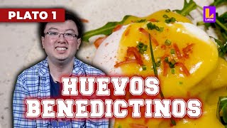 Huevos Benedictinos  El Gran Chef Famosos [upl. by Syah]