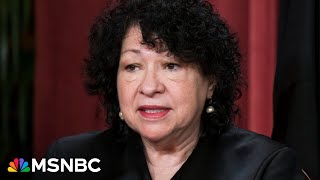 Sotomayor blasts Supreme Courts conservative majority for demolishing foundation of US law [upl. by Eilarol]