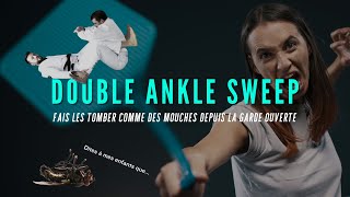 Renversement JJB  Fais les tomber comme des mouches avec le DOUBLE ANKLE SWEEP [upl. by Marleen608]