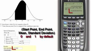 TI Tutorials  Normal CDF  Detailed instructions [upl. by Emerick783]